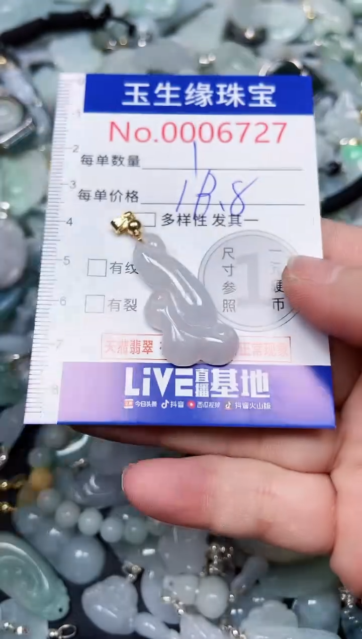 【闪购商品】翡翠颈饰未镶嵌闪购00006727