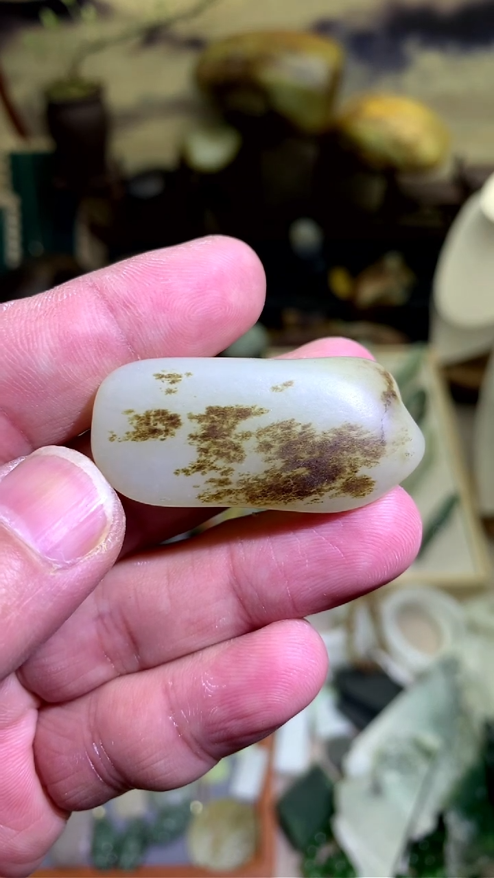 【闪购商品】和田玉颈饰未镶嵌子料象形皮