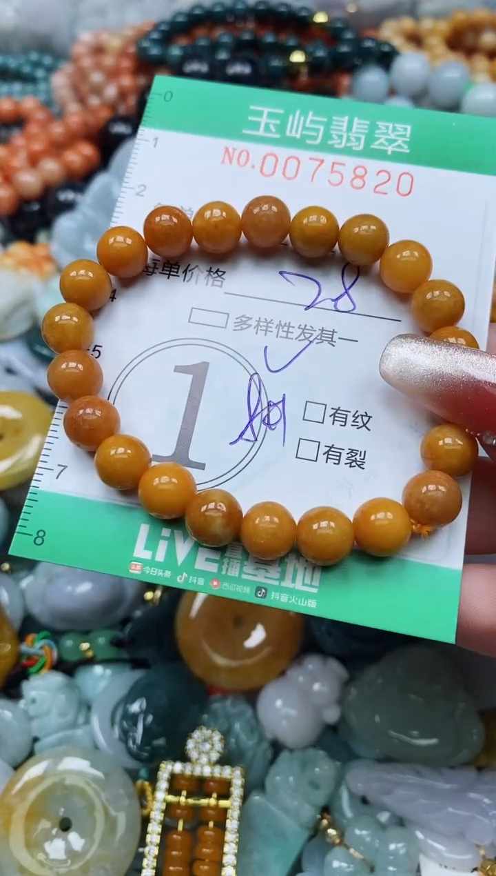 【闪购商品】翡翠颈饰未镶嵌闪购0075820多样性发其一