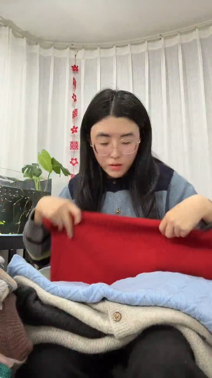 可**贝天蓝色纯色马甲 均码