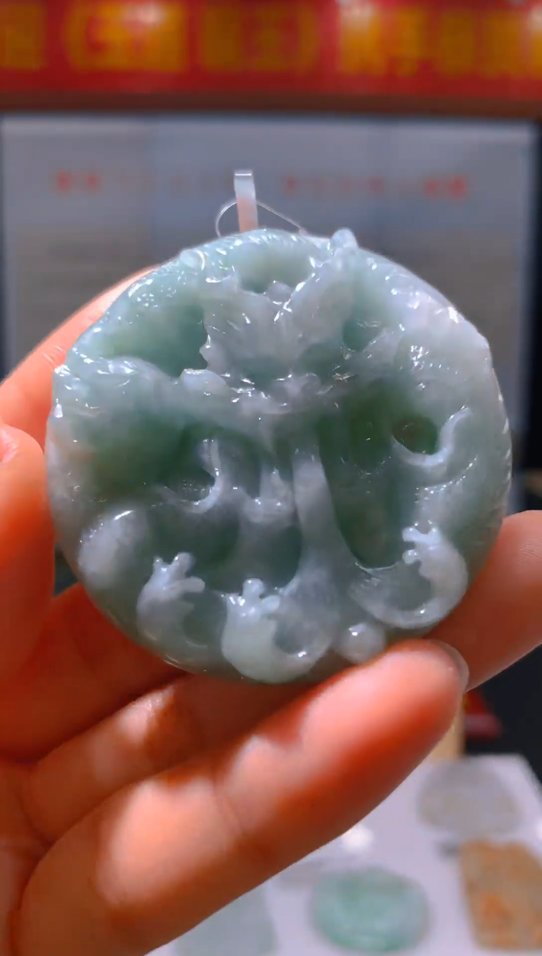 【闪购商品】定制翡翠未镶嵌L-@@QJYD027016