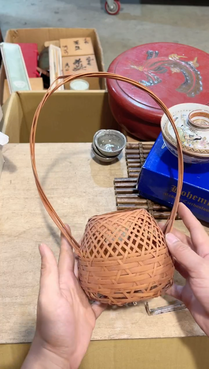 【闪购商品】A0244中古瓷器 茶器周边/1折断
