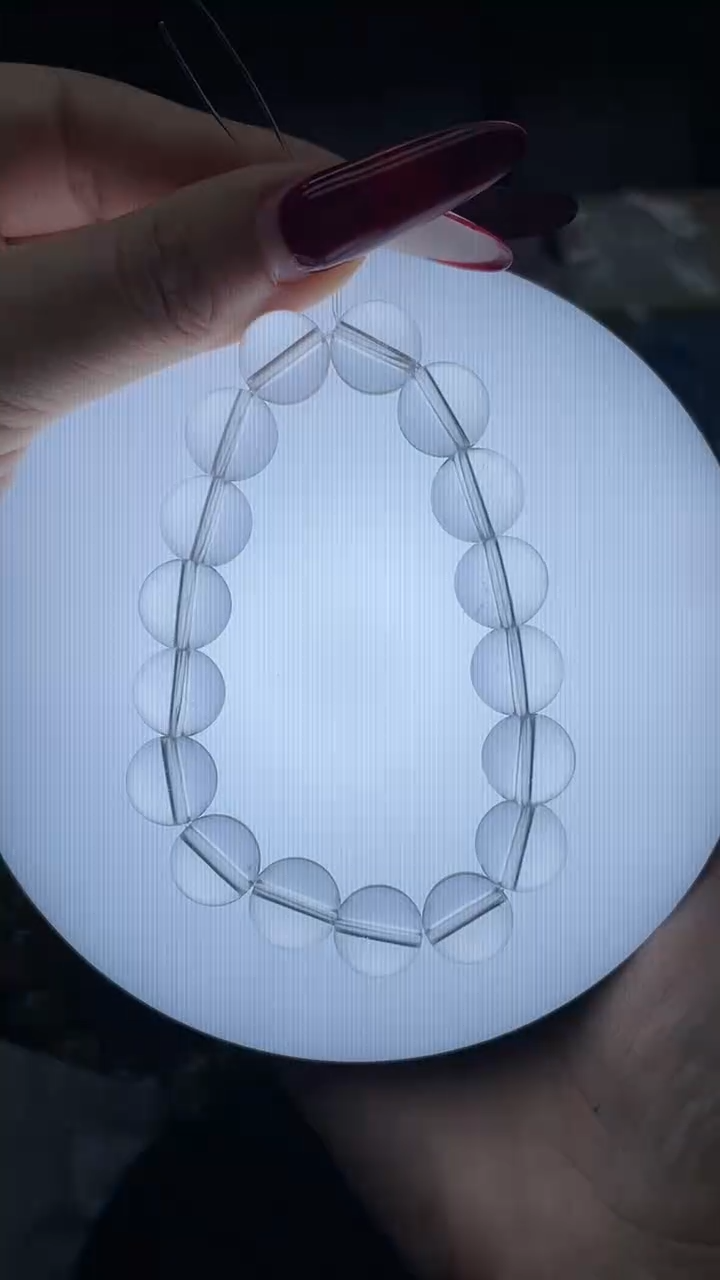 水晶手链未镶嵌白水晶11.9m