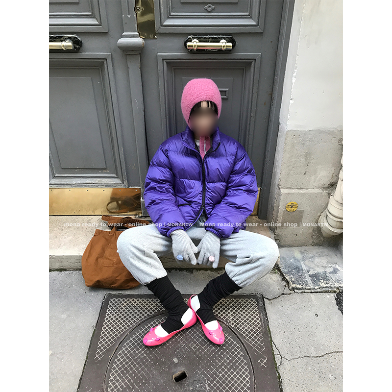 【Mona张绮贤】MONA 90白鸭绒 短款纯色O125R10543