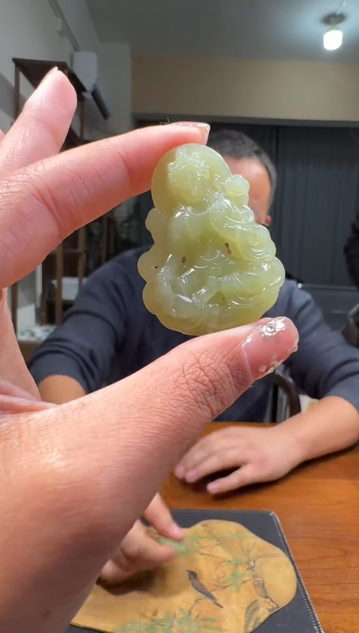 【闪购商品】和田玉75未镶嵌1.12张理恒