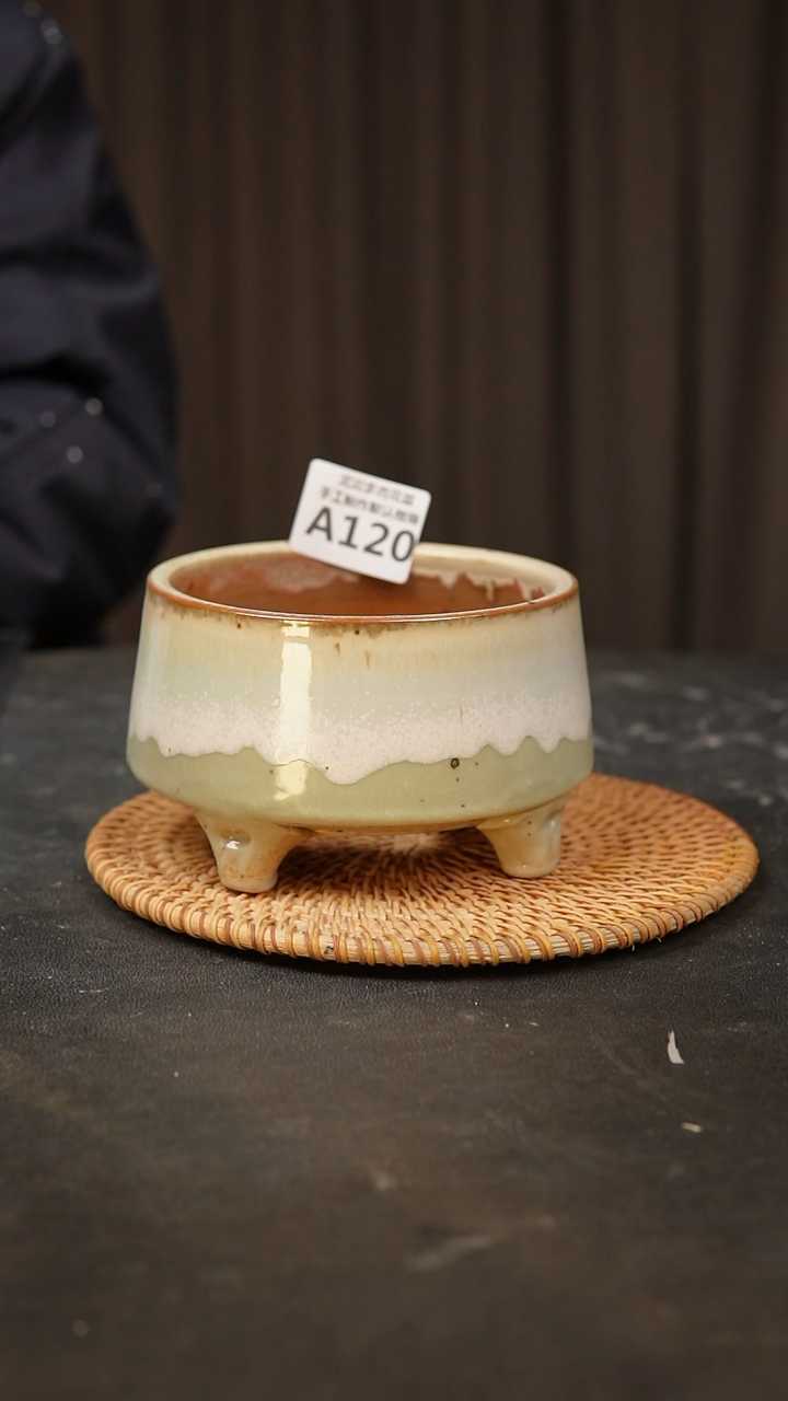 【闪购商品】瓷片景德镇手工花盆