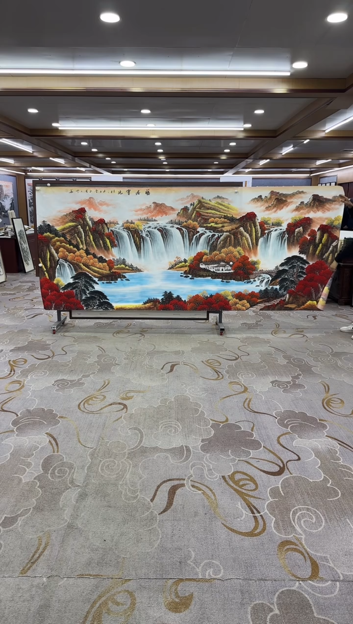 【闪购商品】绘画绘画Y-刘雪红-大丈二-山水画