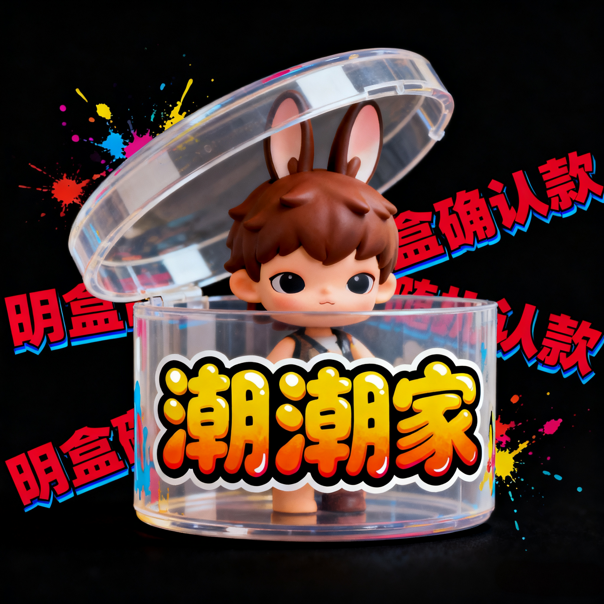 直播专用 一单一拍 确认款娃娃 办公摆件