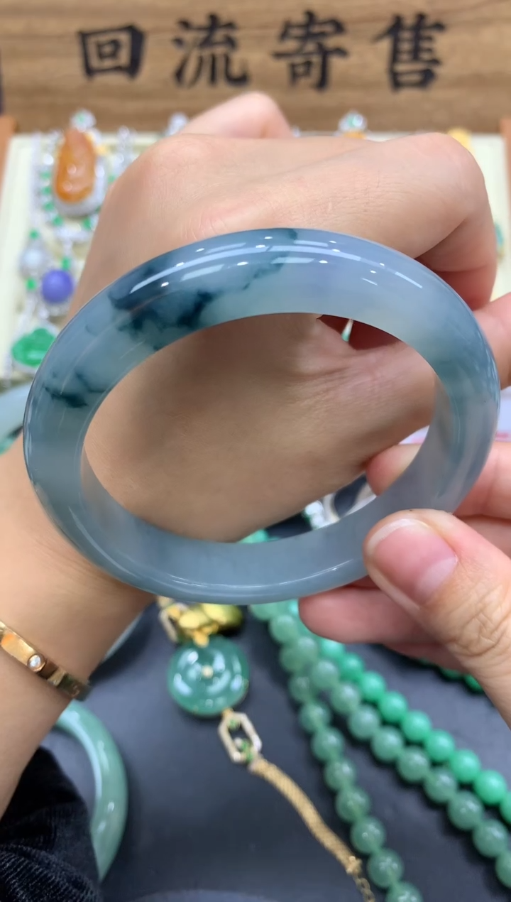 【闪购商品】翡翠未镶嵌手镯464-中国好珍宝