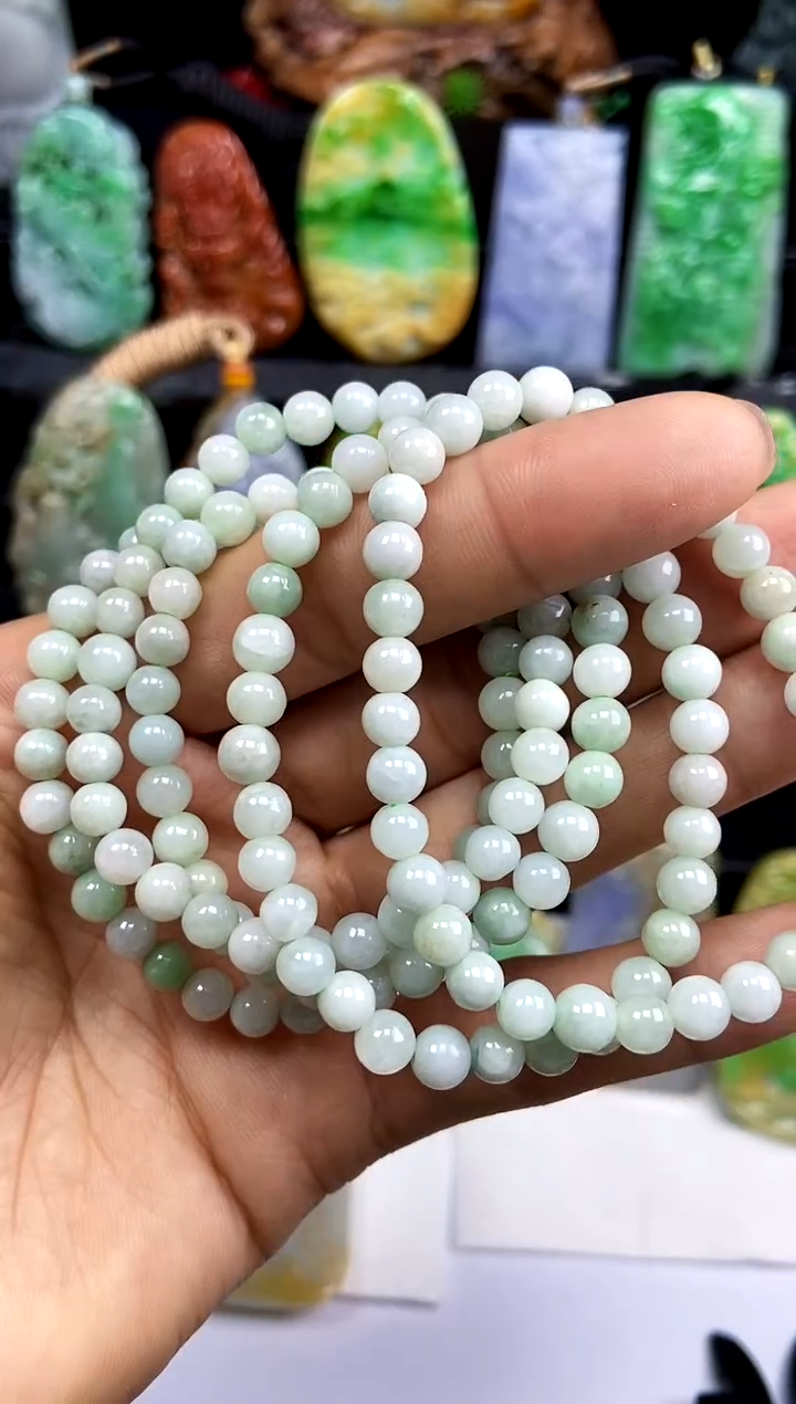 【闪购商品】翡翠颈饰未镶嵌翡翠A货