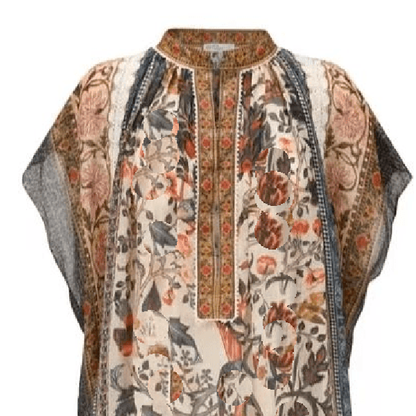 【波斯裙】新款复古印花高级感百搭宽松民族风连衣裙女.T40629c