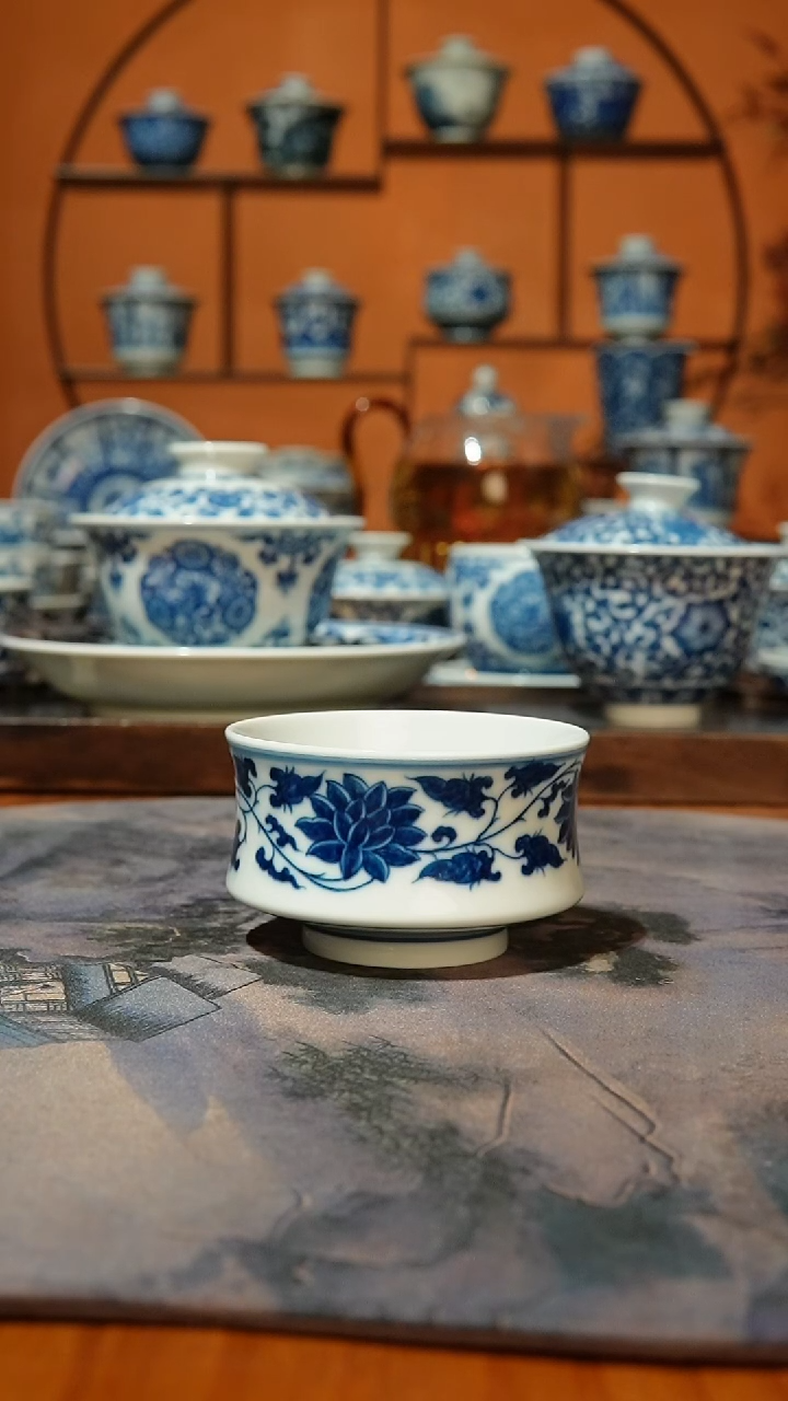 【闪购商品】景德镇镹曰陶手工手绘茶具