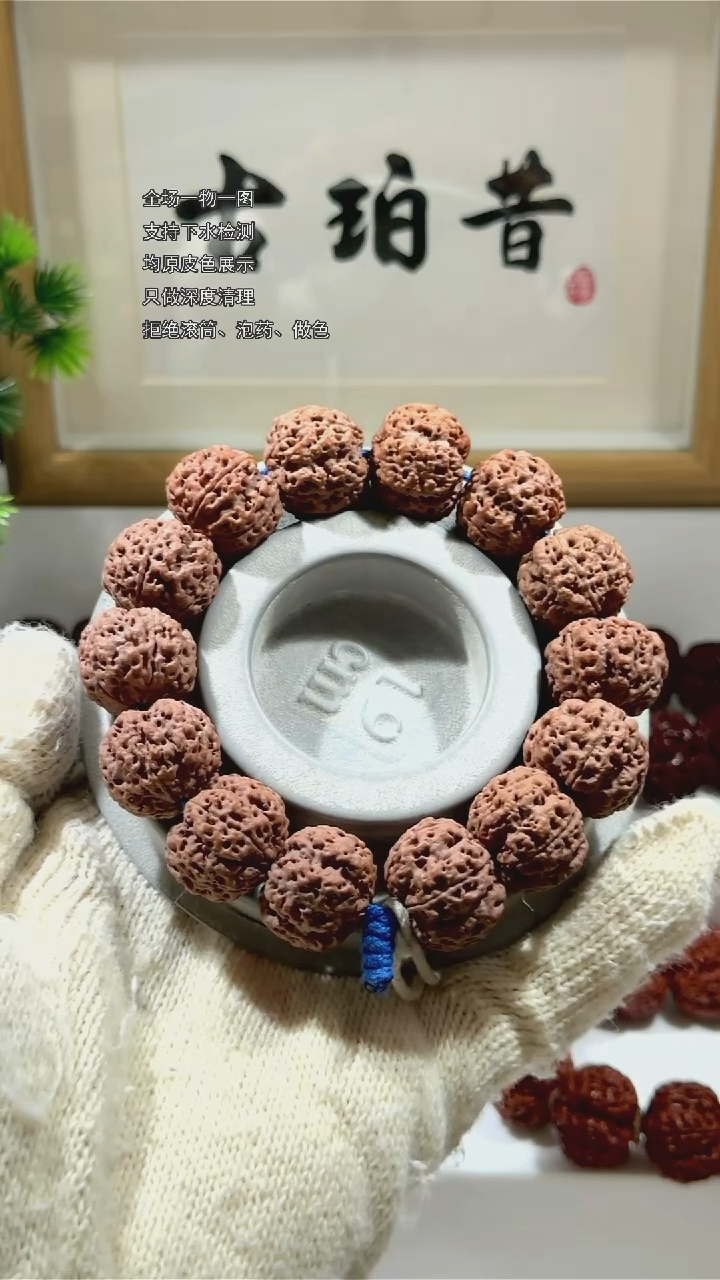 金刚菩提手串【古珀昔•玄铁】21.5mm