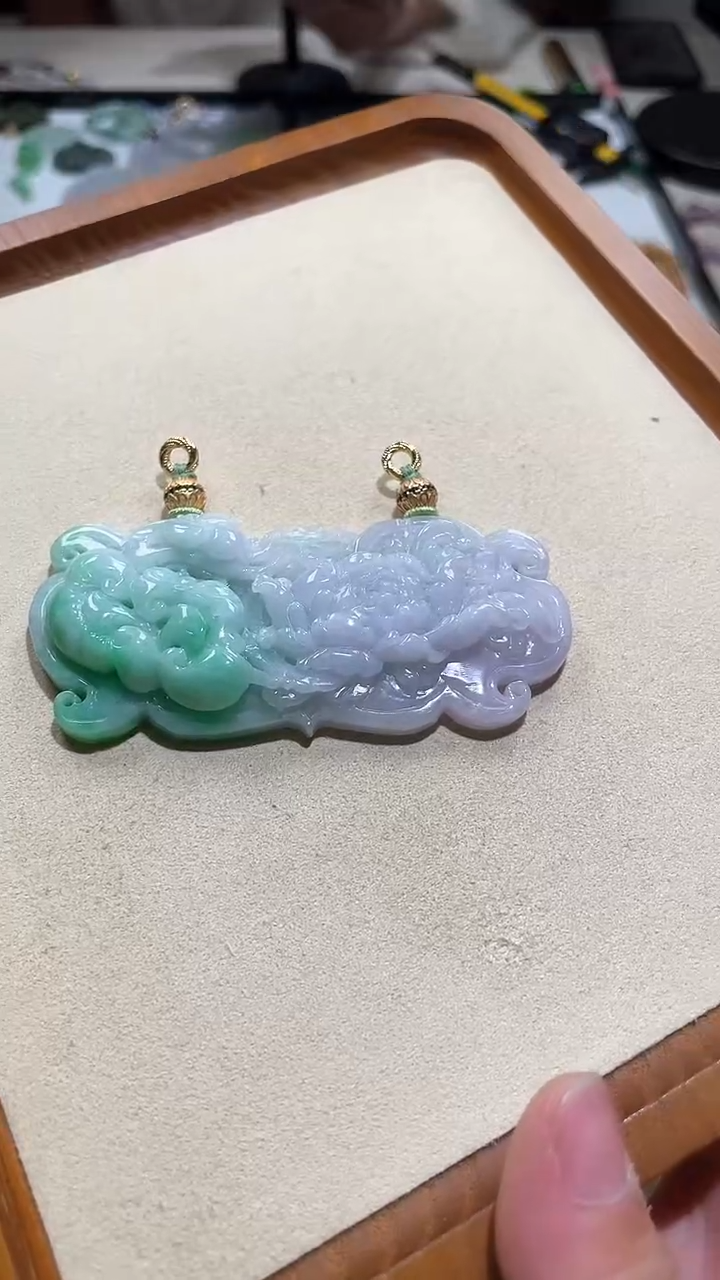 【闪购商品】翡翠颈饰未镶嵌吊坠