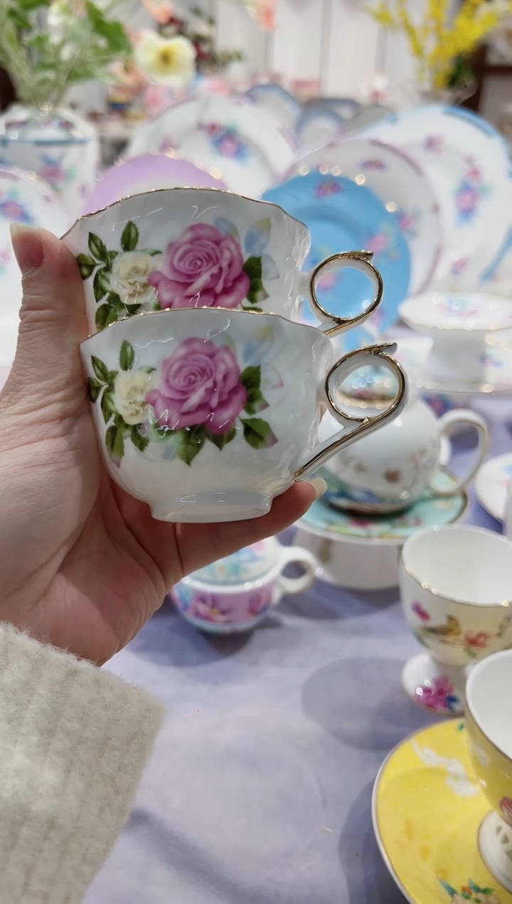 【闪购商品】骨瓷100mlX 2