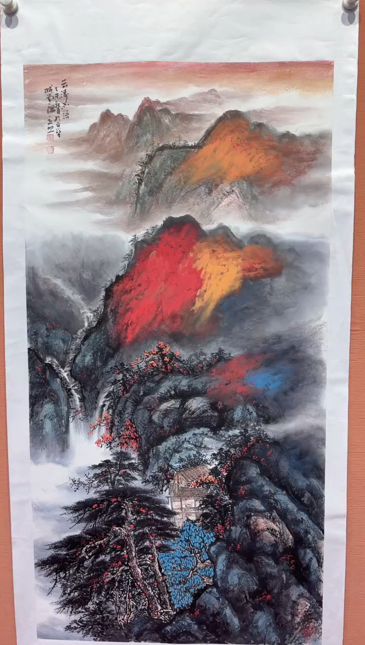 国画师立照老师国画作品