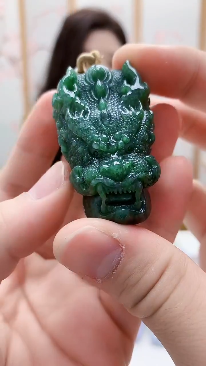 未镶嵌定制翡翠4829bb-毛货挂件10