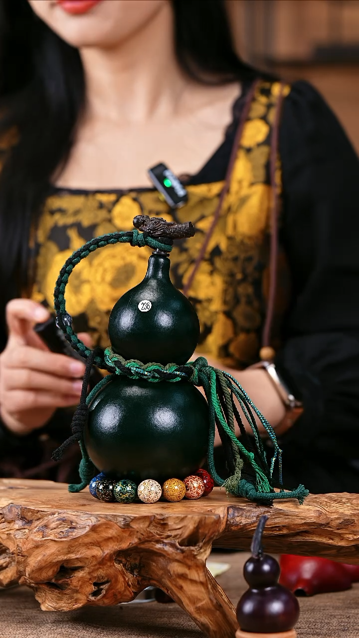 【闪购商品】236—光岳葫天然大漆酒葫芦不含漆珠