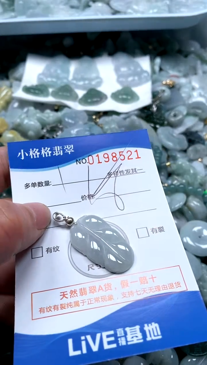 【闪购商品】翡翠颈饰未镶嵌闪购商品0198521