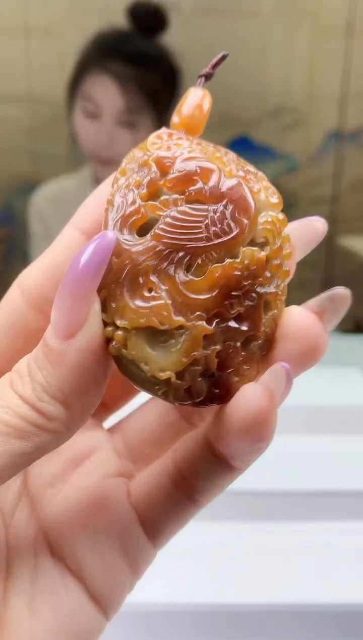 【闪购商品】定制翡翠未镶嵌5156ty-毛货挂件139