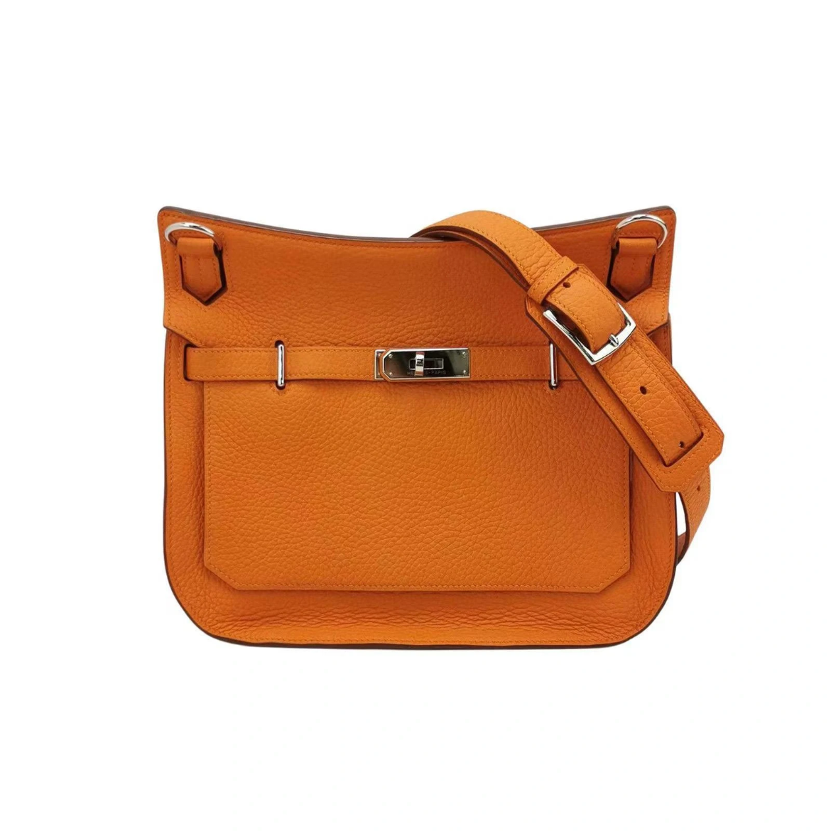 99新 Hermes/爱马仕 吉普赛单肩包/爱马仕橙色