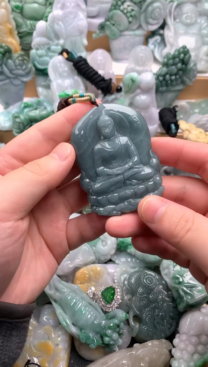 吊坠(不含链)未镶嵌翡翠1