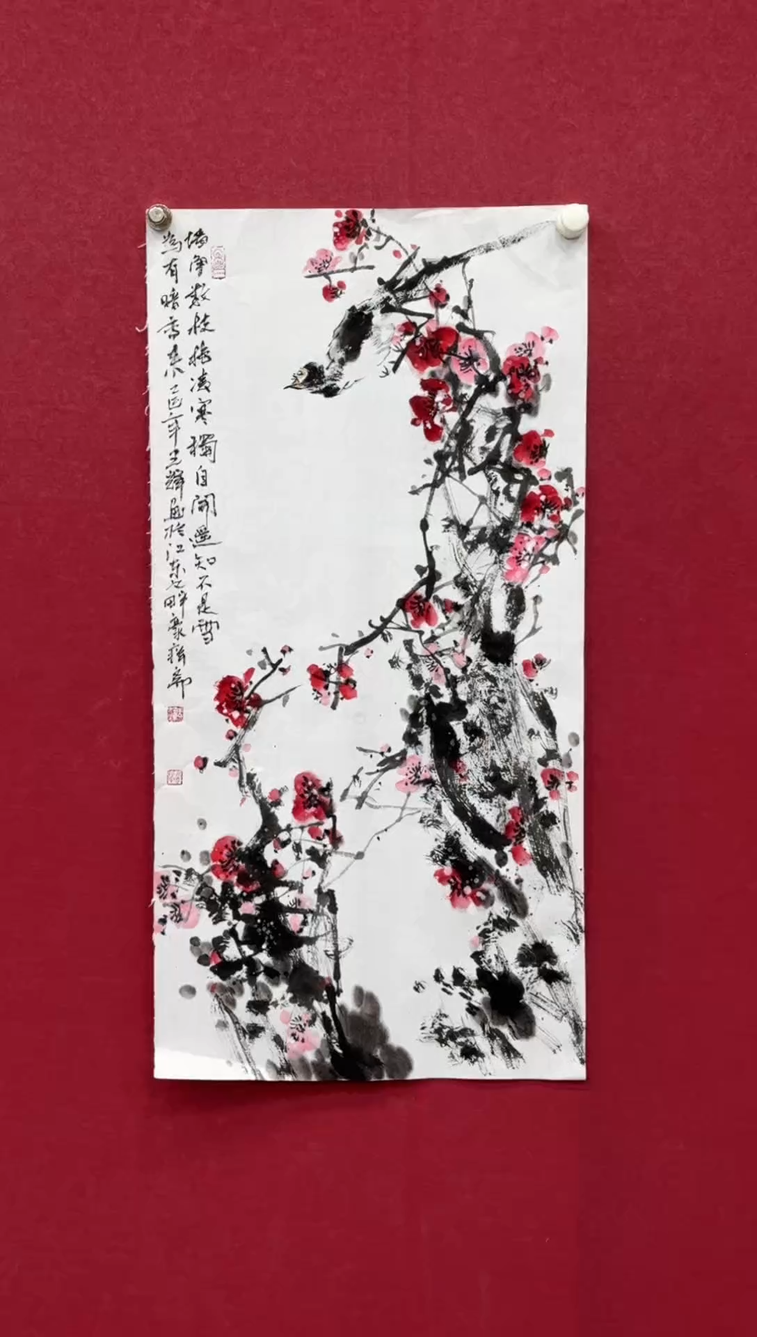 国画国画绘画山水花鸟