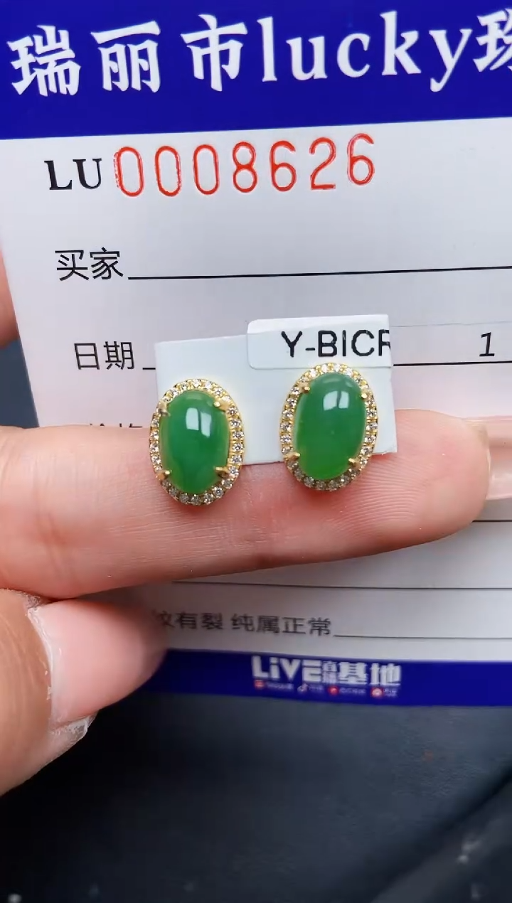 【闪购商品】翡翠颈饰银S925镶嵌8626