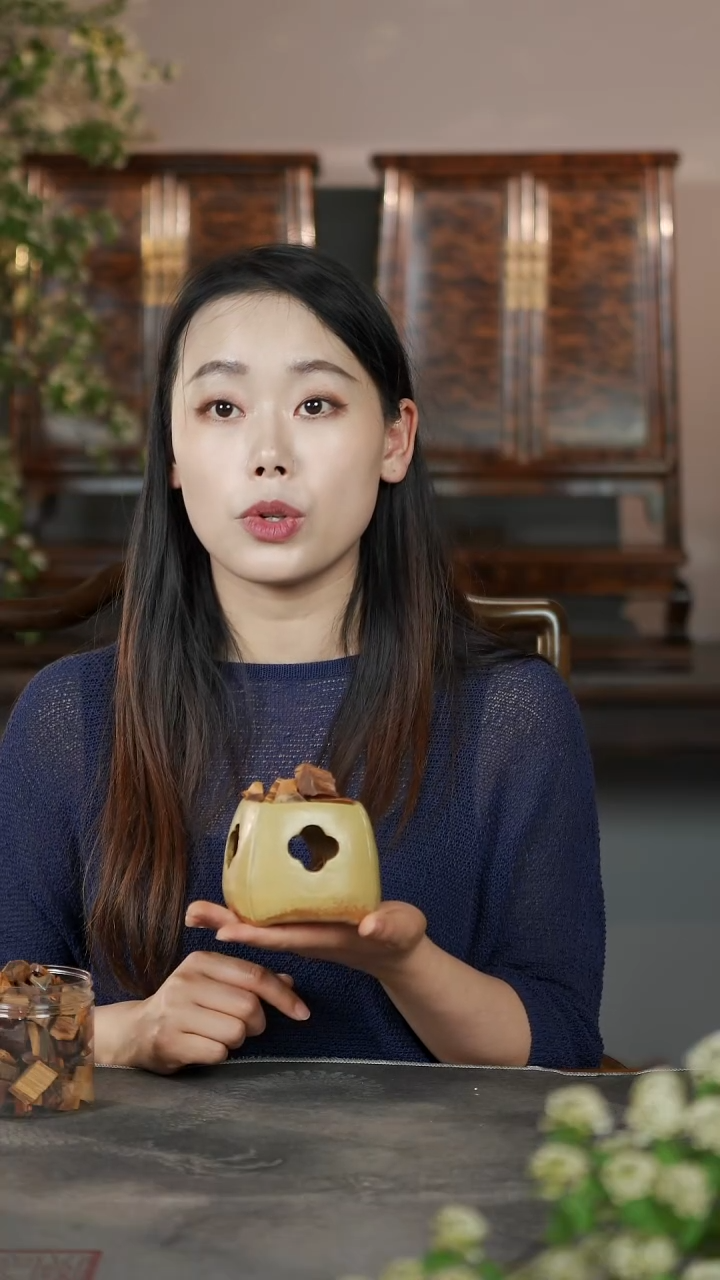 柏木（崖柏）香块闻香香炉