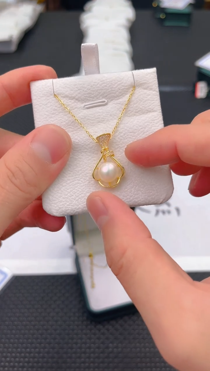 未镶嵌淡水珍珠耳饰xl3105