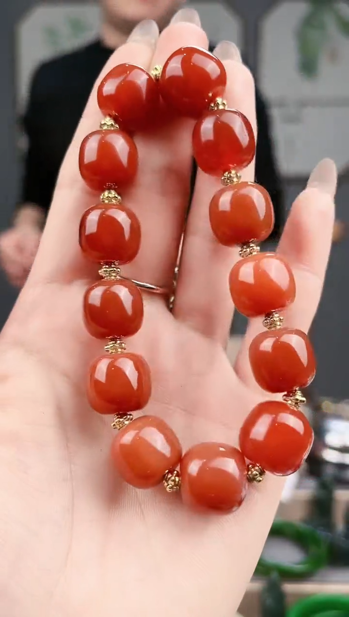 【闪购商品】南红玛瑙颈饰未镶嵌AA多样性发货 拍一发一14.5