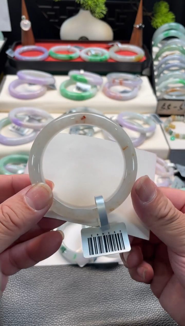 未镶嵌手镯翡翠128号链接 55正圈