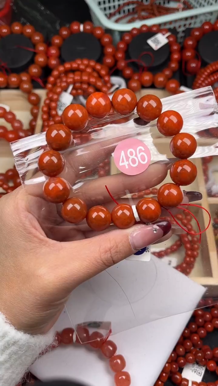 【闪购商品】南红玛瑙珠宝奇石未镶嵌186-14+