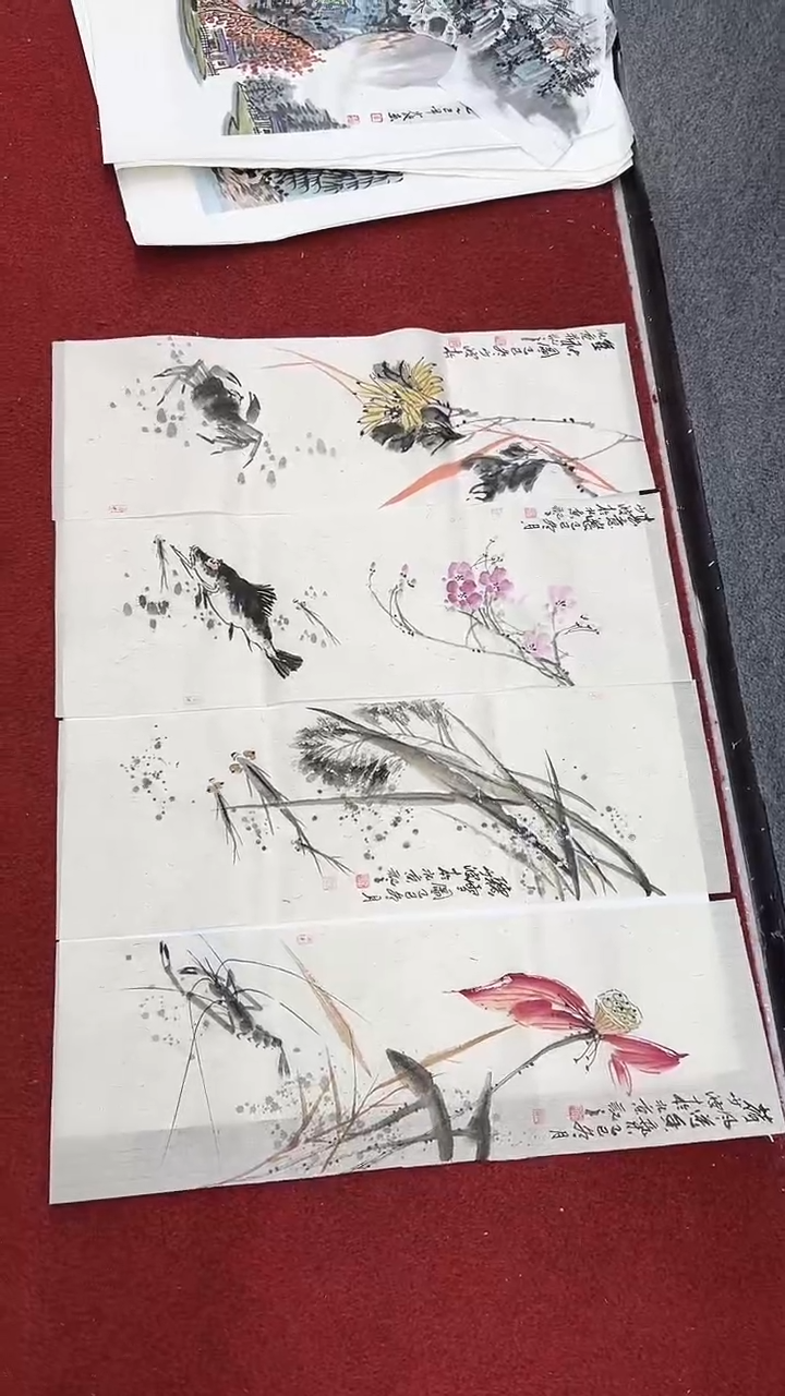 国画李少波/国画/花鸟