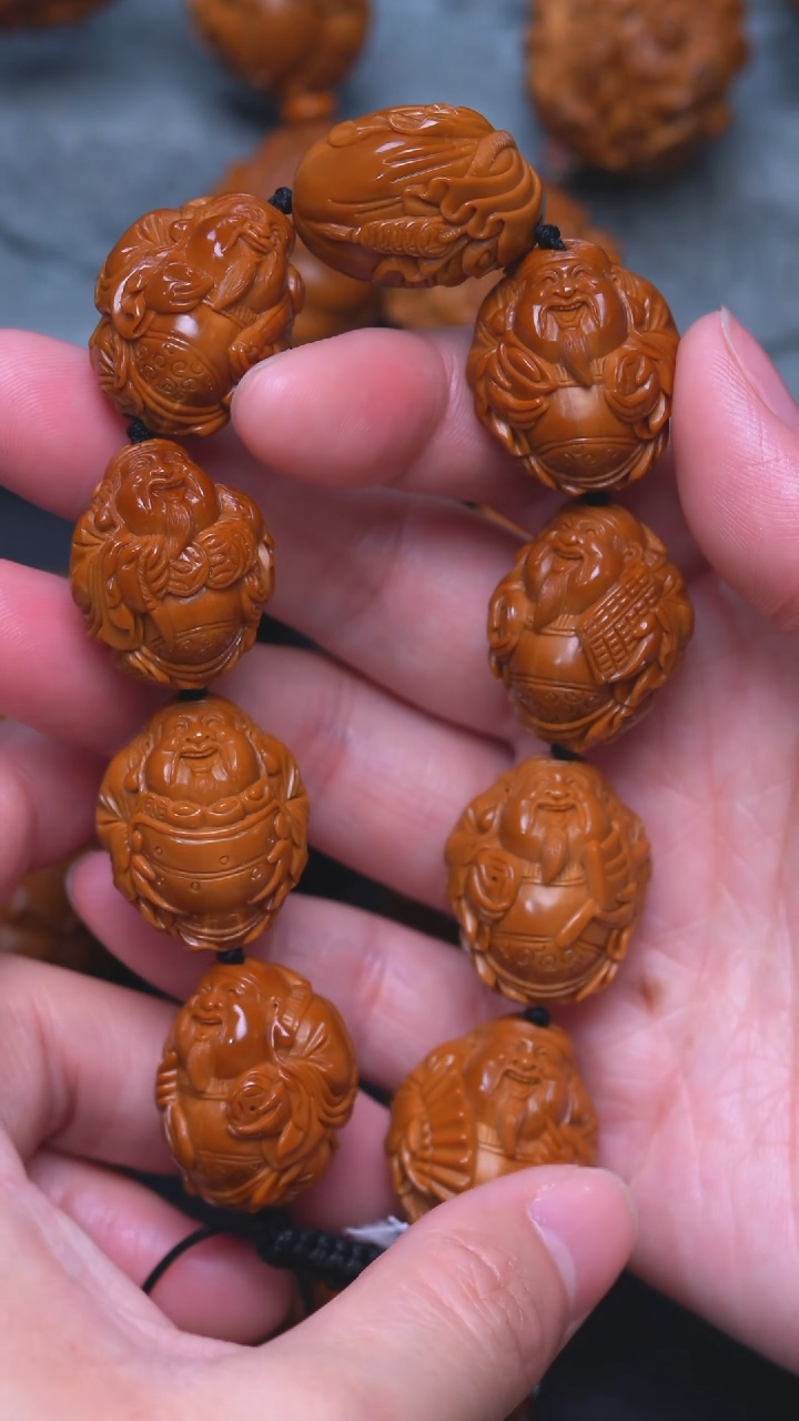 橄榄核手串/手链铁核财神