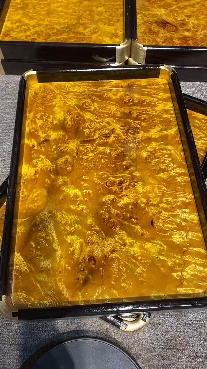 木木雕款林****爪茶盘两个