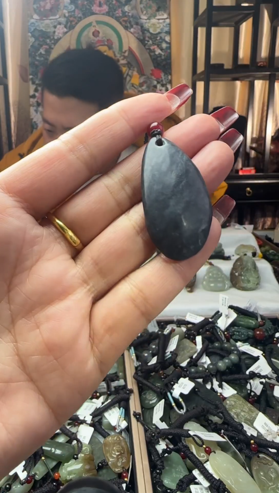 颈饰未镶嵌和田玉和田玉吊坠120