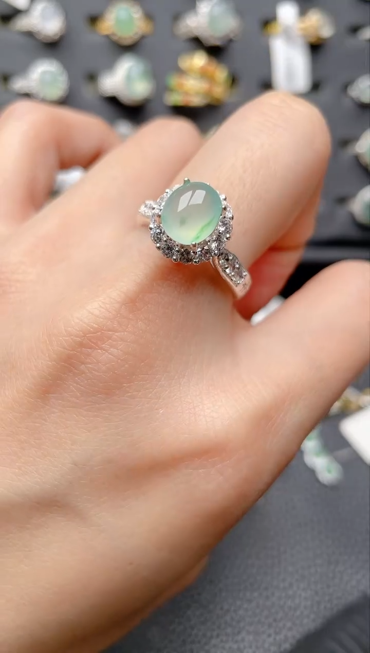 【闪购商品】翡翠戒指未镶嵌1111111111  60