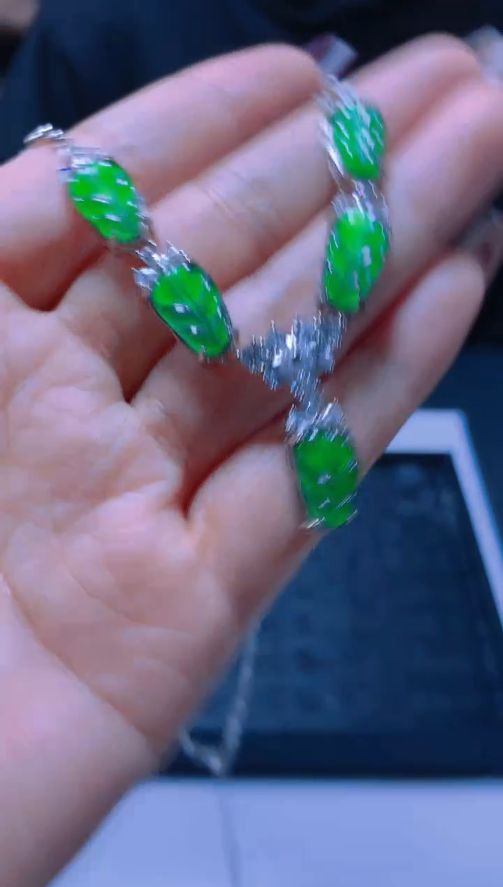 颈饰未镶嵌翡翠多样性发一