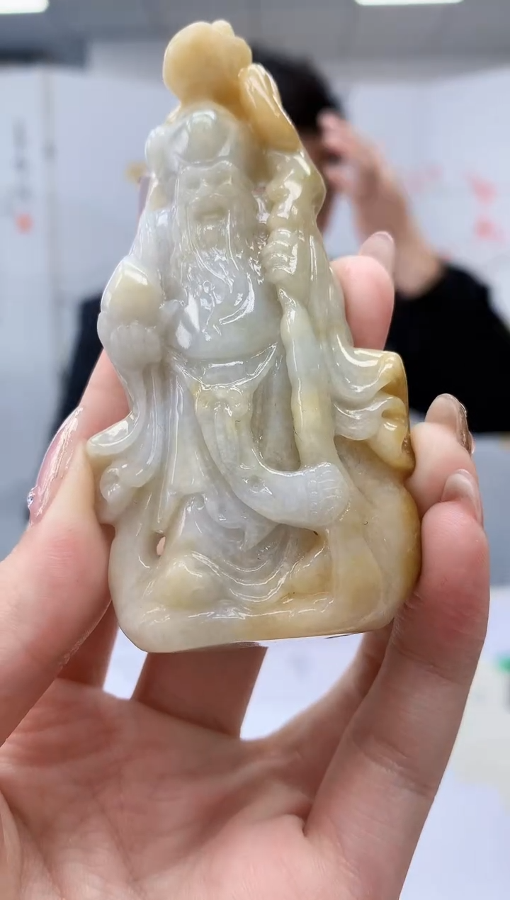 【闪购商品】定制翡翠未镶嵌1502jw-毛货挂件25