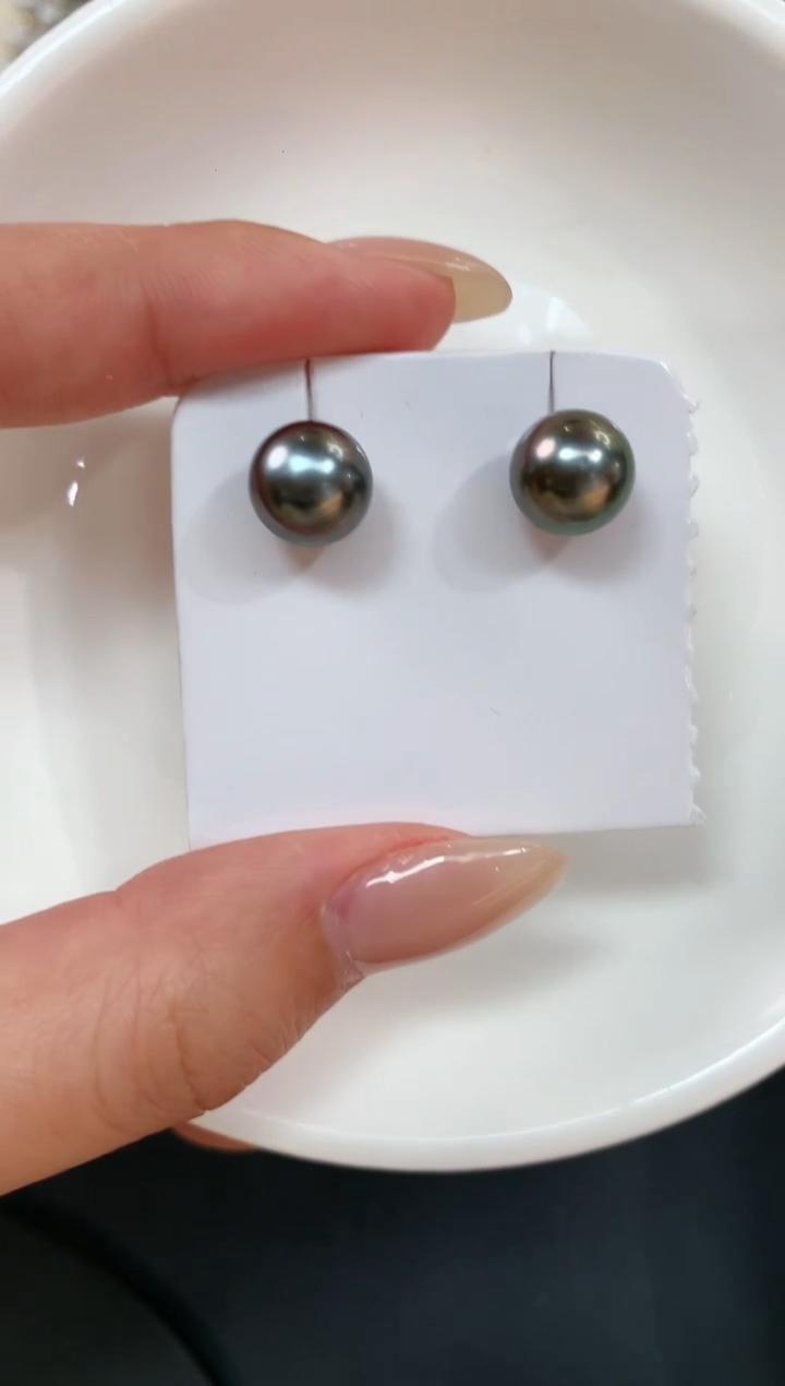 【闪购商品】海水珍珠耳饰18K金镶嵌A849|1380(多样性发)