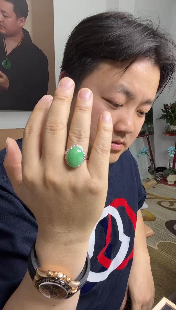 【闪购商品】翡翠戒指合金戒指