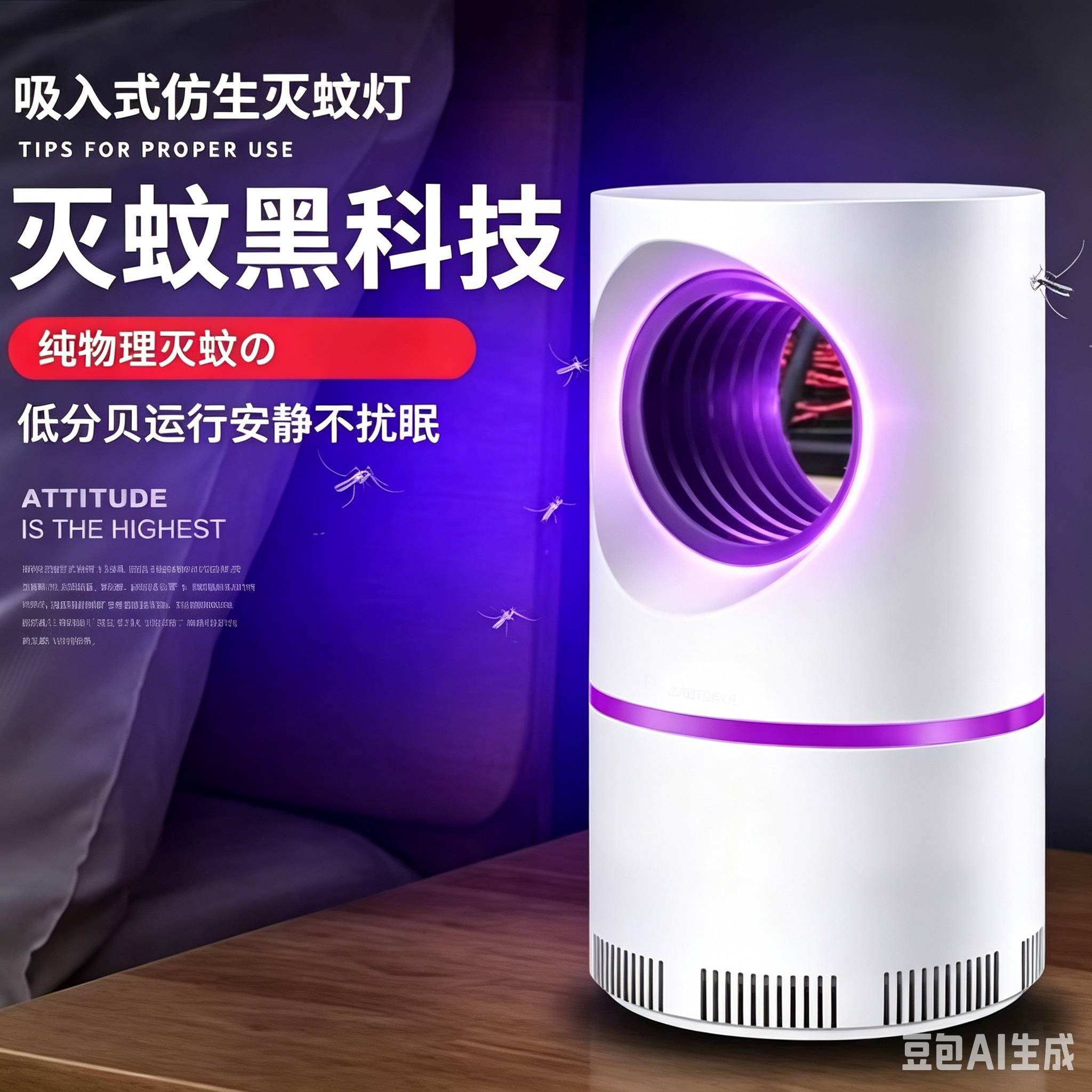 【2026升级款】SS家用静音无辐射灭蚊灯大吸力驱蚊神