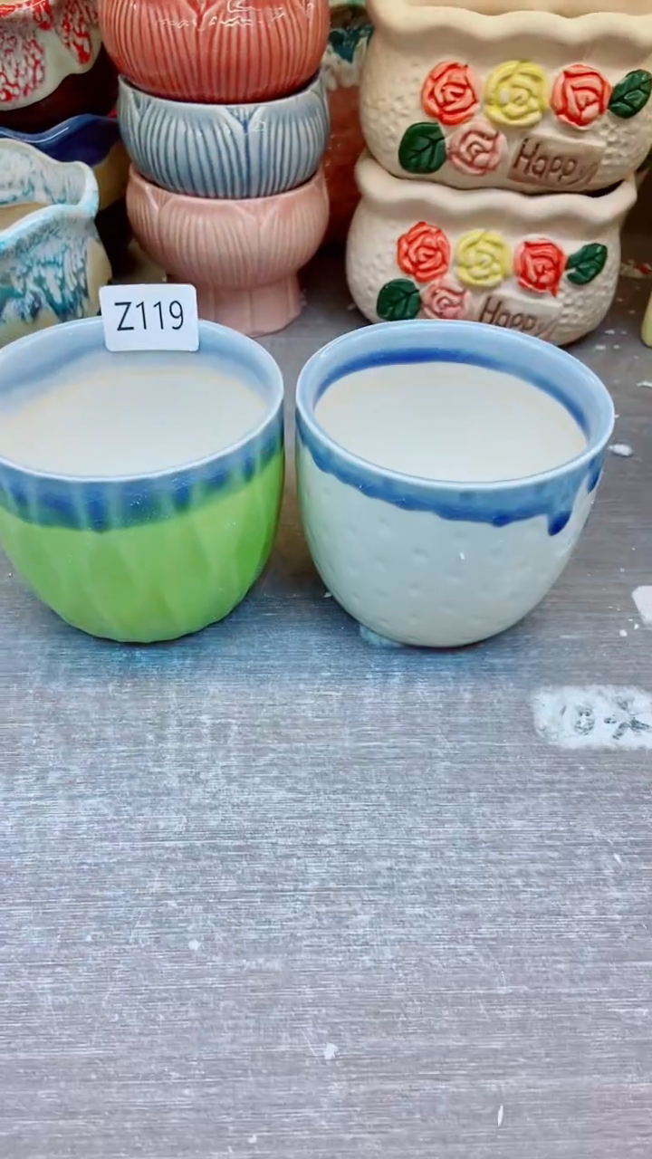 @@陶瓷多肉花盆Z119