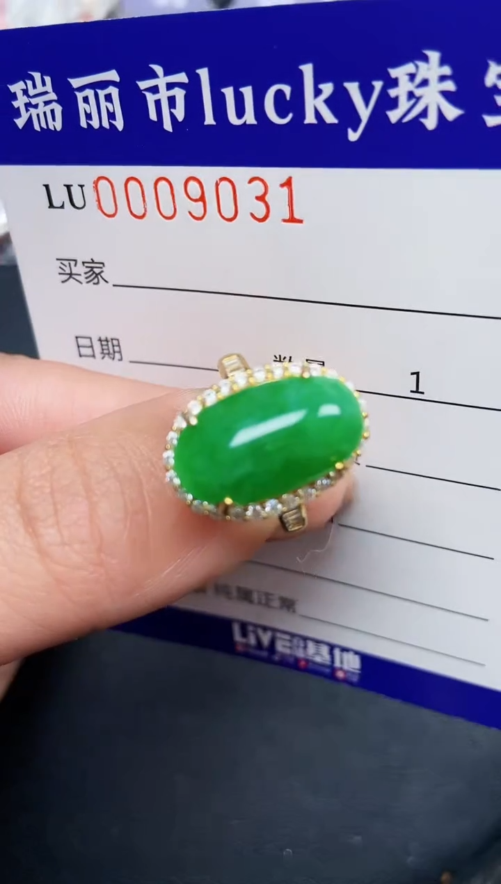 【闪购商品】翡翠颈饰银S925镶嵌9031