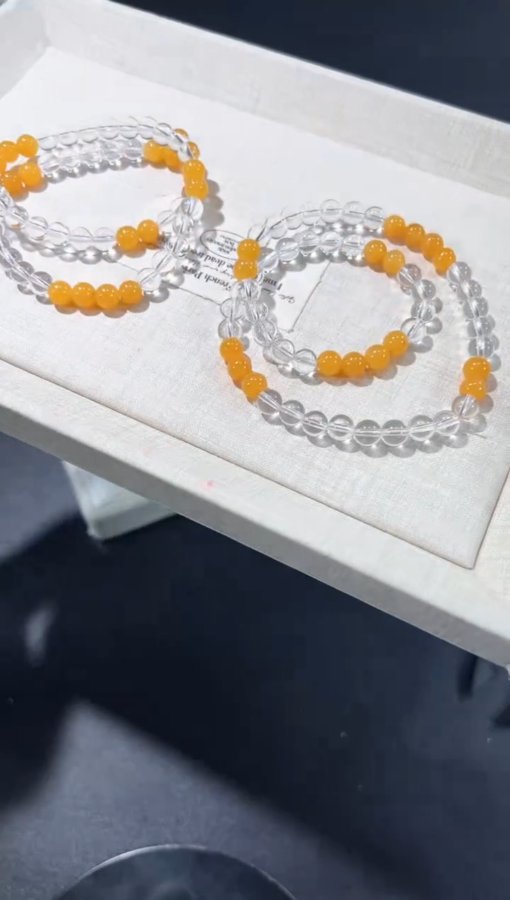 未镶嵌手串水晶58p多样性发其一【1条】默认微瑕