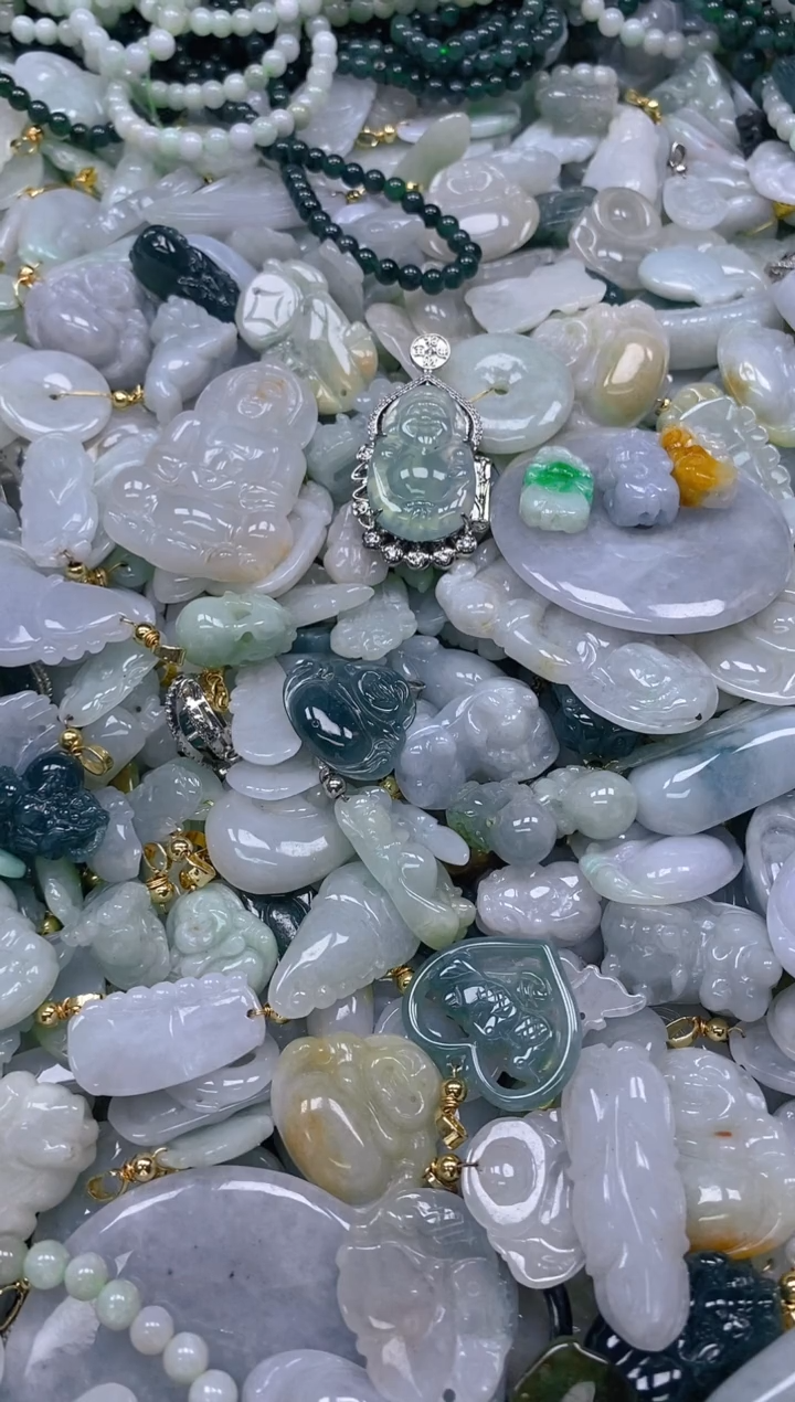 【闪购商品】翡翠颈饰未镶嵌闪购0185458