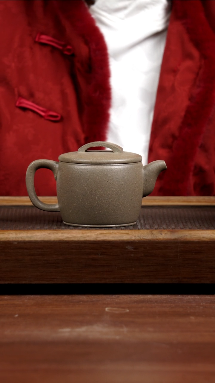 【闪购商品】紫砂茶壶青降汉瓦250CC