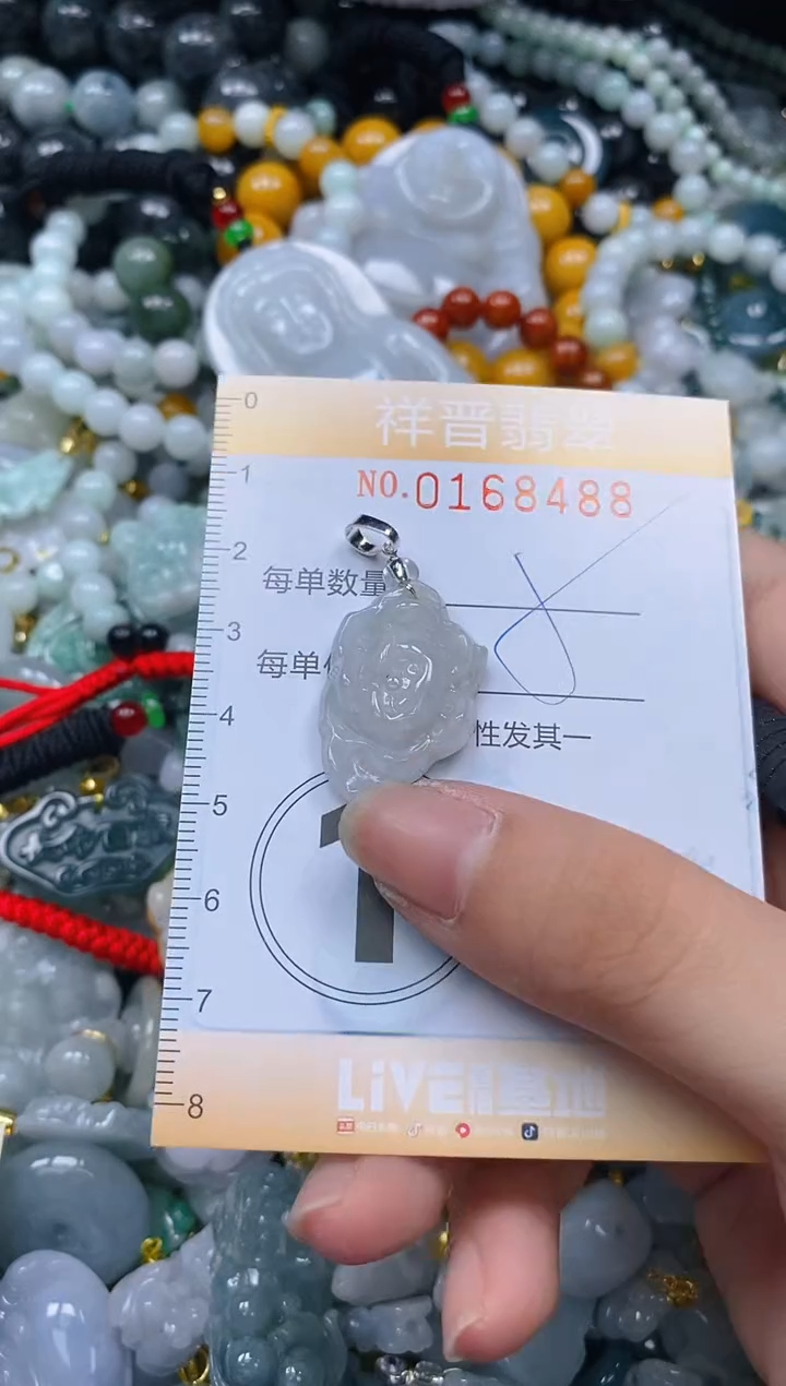 翡翠未镶嵌颈饰闪购0168488