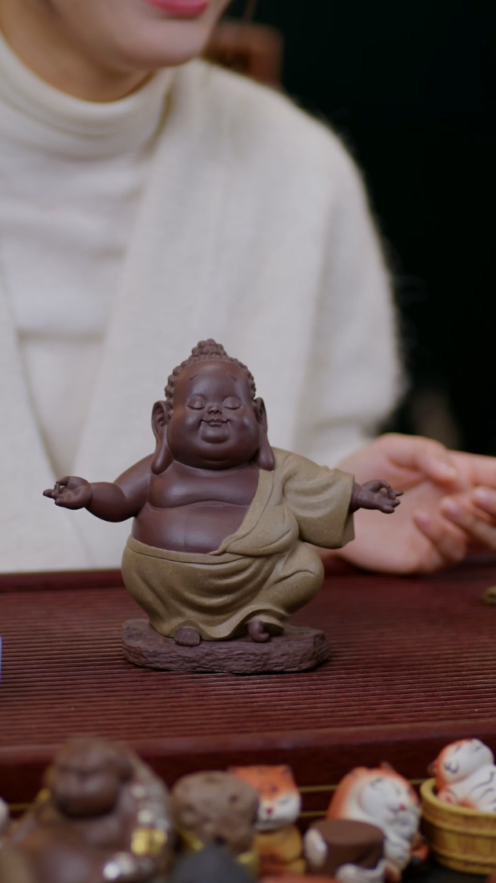 【闪购商品】紫砂茶宠大宝宝佛